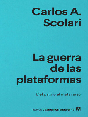 cover image of La guerra de las plataformas